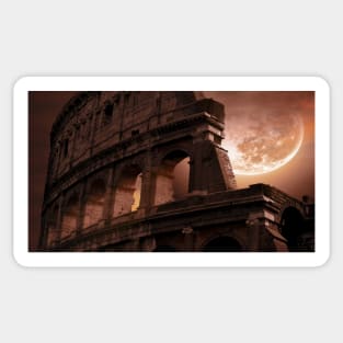 Moonlit Colosseum by focusln Sticker